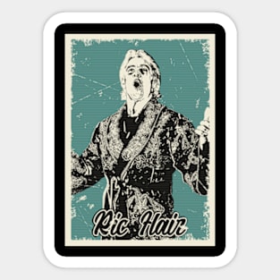 Vintage Ric Flair Wooo... Sticker